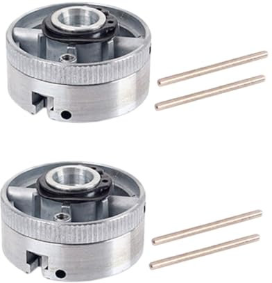 OSALADI Lot De 2 Mandrins De À 3 Mâchoires Pour Machine Cnc Mandrin De Serrage Métallique Autocentrant Pour Un Travail De Précision