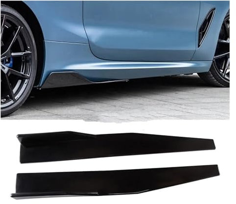 Car Body Side Rock 2 Stück 74,5 cm Universal Auto Seitenschweller Splitter Winglet Flügel Diffusor Professionelles Autozubehör Tuning Auto Seitenschweller Spoiler