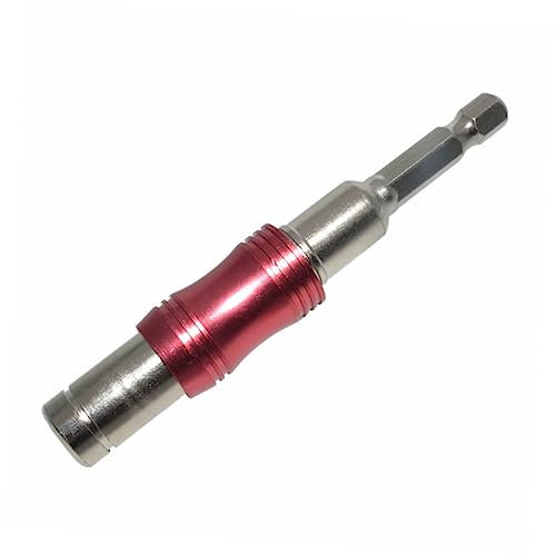 UKCOCO 1/4 Hex Shank Bit Magnetic Extension Rod and Bit Magnetic Extension Shaft Multi-Angle Connection for Electric Drills Quick Adapter in DIY and Professional Use