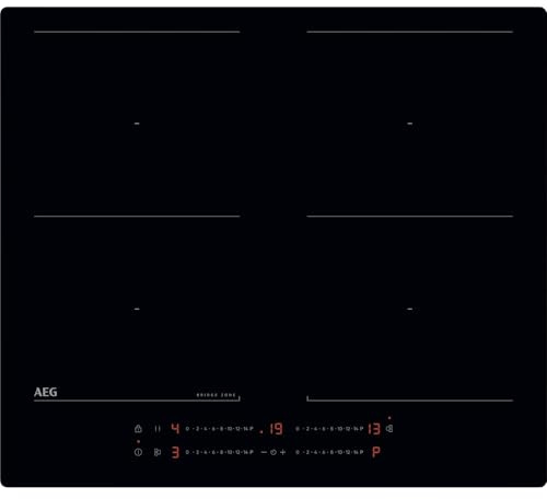 AEG TO64IM0BIB Schwarz Einbauherd 60 cm Induktionskochfeld 4 Brenner(e)