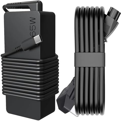 Replacement for 65W Lenovo Laptop Charger USB C, Compatible with ThinkPad T480s/T580s/T490/E480/E580, Chromebook C330/S330/100e/300e/500e,Yoga C930/C940/720, Compatible with all USB C Laptops