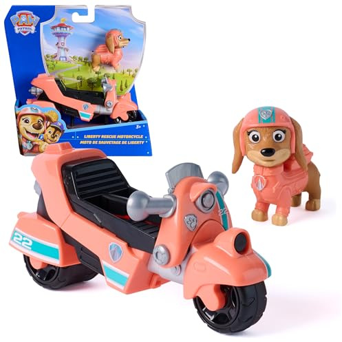 Paw Patrol - Pat Patrouille - Véhicule Figurine Liberty - Voiture Figurine À Collectionner - Pat Patrouille Véhicule - Plastique Recyclé - Voiture Enfant - Jouet Enfant 3 Ans Et +