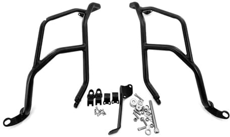 Crash Bar Protezione Per BMW F800GS F 800 GS 2023 2024 2025 Protezione Motore Moto Barra Antiurto Protezione Telaio Paraurti Protezione Anticaduta Barre Paramotore(Black Upper Only)