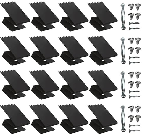 Ylnailky Clip Per Finestre | Morsetto Di Fissaggio Robusto E Riutilizzabile - Clip Per Persiane E Finestre Di Ferramenta - Per Dormitorio, Appartamento, Affitto, Cucina, Aziende, Casa, Hotel E Bagno