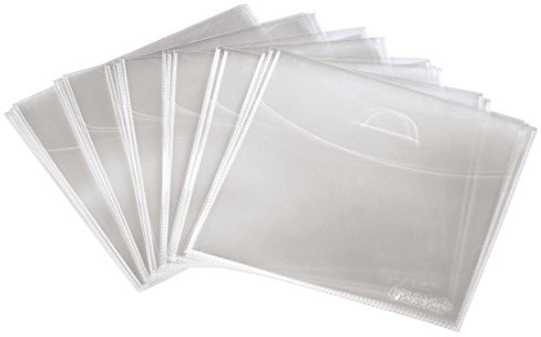Hama CD/DVD-fodral, PP, 75-pack, transparent