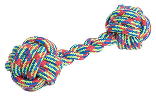 Petface Toyz Woven Knotted Rope Bone Dog Toy