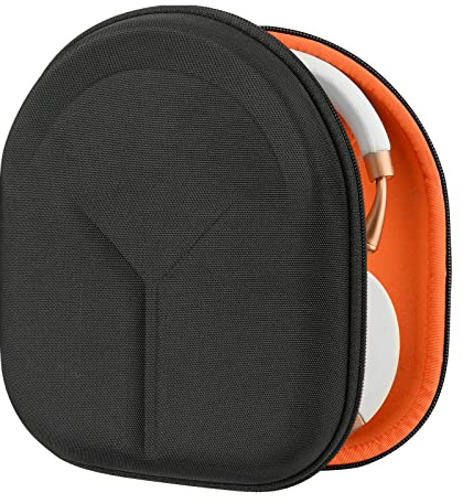 Geekria Shield Headphones Case Compatible with Parrot Zik 1, Zik 2.0, Zik 3, Replacement Hard Shell Travel Carrying Bag with Cable Storage (Black)