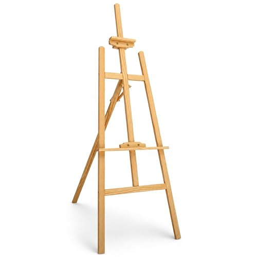 Oypla 5ft 1500mm Wooden Pine Tripod Studio Canvas Easel Art Stand