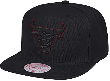 Mitchell & Ness NBA Red Frame Snapback Cap - Kappe (Chicago Bulls)