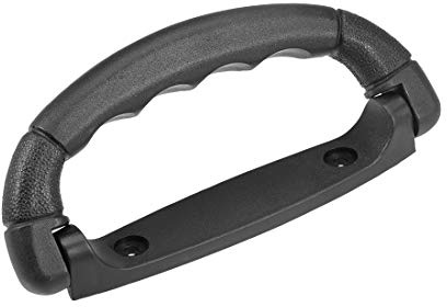 sourcing map Luggage Handle Pull Plastic 6.3-Inch Length Luggage Suitcase Handle Grip Black