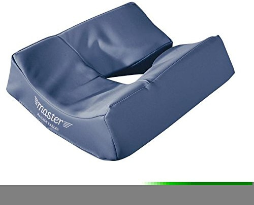 Master Massage Ergonomic Dream Kopfpolster Gesichtskissen Kopfteil für Massageliege aus Gedächtnisschaum Klettverschluss-Königsblau