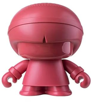 Xoopar Enceinte Bluetooth Portable 10 Watt 8H Autonomie Son Puissant 360 degrès Enceinte Portable sans Fil - Chargement sans Fil - Micro Intégré - Fonction NFC Xboy R Rouge