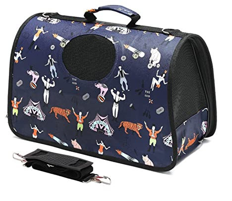 Katzen Rucksack Tragbare Katzenbeutel, Transportrucksack, kann 0,5-6kg Kleiner Hund Haustier Rucksack (Color : Style 5, Size : Medium)