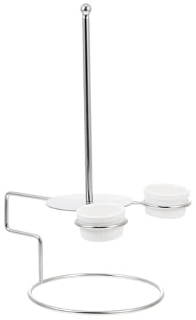 BESTonZON 1 Set Multifunctional Donut Rack Stainless Steel Display Stand for Reunions Anniversary Parties Reusable Holder for Donuts Onion Rings