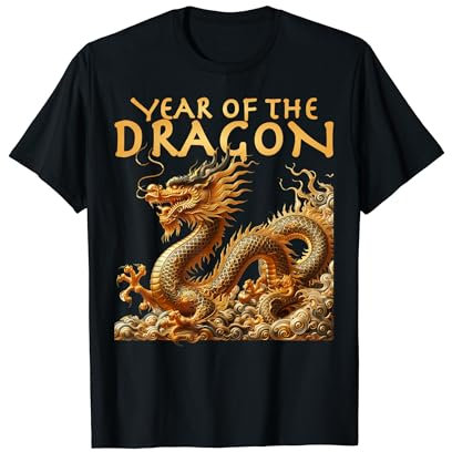 Nouvel An Lunaire Nouvel An Chinois 2024 Année Du Dragon T-Shirt