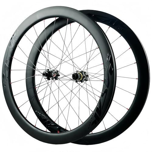 700C Carbon Laufradsatz Center-Lock Scheibenbremse, 38/50Mm Höhe, 23Mm Innenbreite, 1720-1755G Black Label,50MM