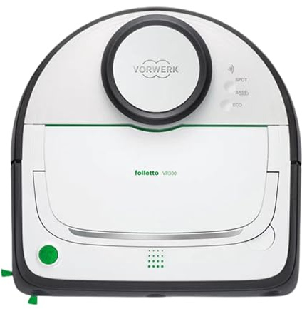 DIERRESTORE - Folletto VR300 Robot Aspirapolvere – Navigazione Laser, Aspirazione 3X Potente, Ricarica Automatica, Ideale per Tutti i Pavimenti e Peli di Animali