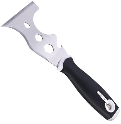 Schaberfarbe - Mehrzweck -Wandfarbe Stripper | Edelstahl Multi - | Tapeten -Schaber -Werkzeug | Metallspatel -Scrapers Ergonomische Kleine Kittschaber Für Bauwerkzeuge