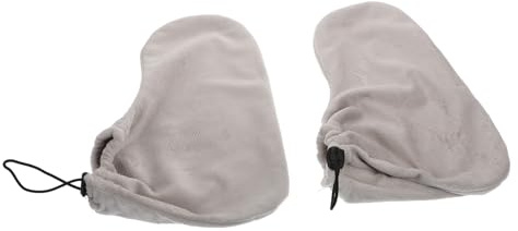 Mobestech Cubiertas para Pies Terapia de Cera Calentada, Hechas de Algodón y Felpa, Cómodas Mantener los Pies Calientes, Adecuado para Belleza y Cuidado Personal