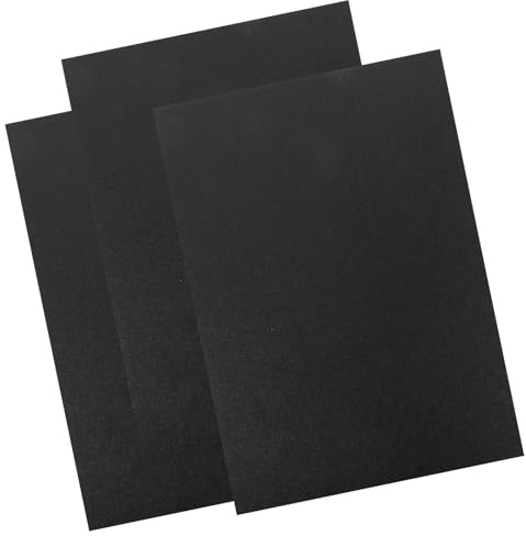 Artibetter Taschenboden Verstärkung 3 Stück aus Schwarzem Kunststoff mit Verstärktem Handtaschenboden für Selbstgemacht Taschenherstellung und Erhöhte Tragkraft