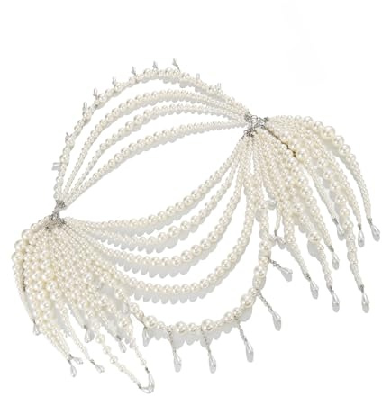 Körperkette mit Perlen, Strand-Bikinis, Brust-, Taillenketten, Zubehör für Damen, Körperkette, BH-Schmuck für Frauen