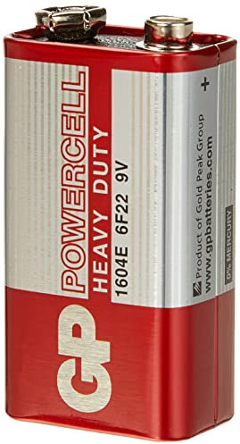 GP 1604ER-S1 Powercell Batterie Zn-C 9V/6F22 (9V)