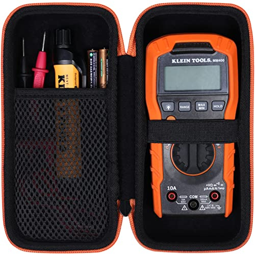 khanka Hard Storage Case for Klein Tools Digital Multimeter, 600V MM400 / MM300