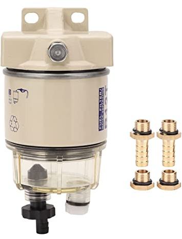 Kraftstofffilter R12T Boote Rotations Kraftstofffilter Kraftstoff Wasserabscheider 10 Mikron 30Gph 120AT Geeignet für Schnellboote Öltanker Tankwagen und Öltankwagen