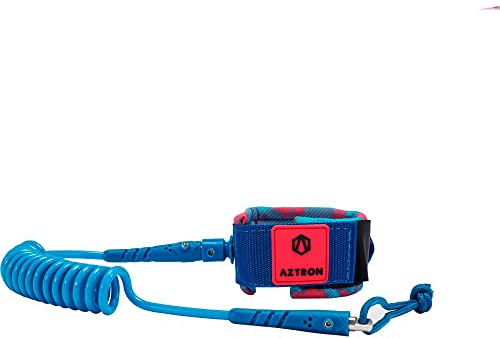 AZTRON Unisex Jugend Polso Progettato Per O 4' Leash Handgelenkbandage für Wing oder Bodyboard, Mehrfarbig