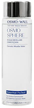 Osmo Wall OSMO SPHERE ACQUA MICELLARE OSMOTIZZATA Detergente Struccante Viso, Occhi e Labbra. Elimina trucco, impurità, smog e agenti inquinanti rispettando l'equilibrio della pelle. Unisex - 200 ml