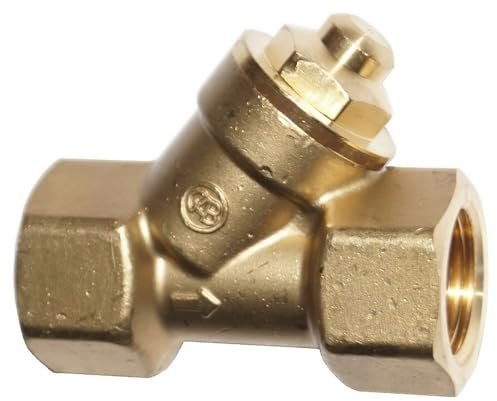 Schrägsitz Rückschlagventil Messing Rückflußverhinderer versch. Größen 3/8 - 2 (3/8)