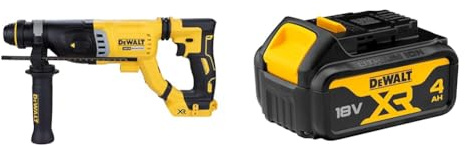 DEWALT DCH263N-XJ 18V XR Brushless 28mm SDS-Plus Hammer Drill - Bare Unit + DEWALT Battery
