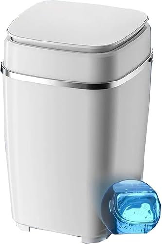 Lavatrice Portatile, Mini Lavatrice di Grande capacità da 3 kg con centrifuga, Lavatrice Piccola con Funzione di disidratazione, Mini Lavatrice per Vestiti del Bambino, Biancheria Intima, pi