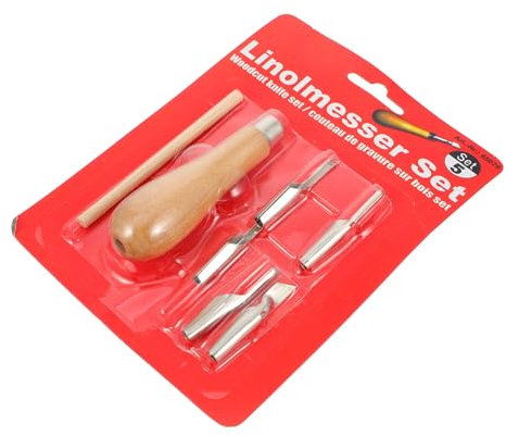 Operitacx Diy Handgeschnitztes Schnitzmesser Für Ölmalerei Mit Ergonomischem Holzgriff Vielseitige Spachtelwerkzeuge Für Künstler Anfänger Und Schüler Zum Glätten Mischen Und Verarbeiten Von