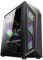 Lurrose Boîtier Ordinateur RGB ATX avec Transparent Design Ventilé Et LED pour PC De Jeu Et Personnalisation