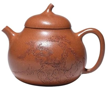 Set Con Teiera Set Di Teiere Teiera Fatta A Mano Sezione Di Minerale Grezzo Bollitore Per Fango Collezione Set Da Tè Zisha Teiere In Argilla Viola 170 Ml Famose Set Da Tè Portatile