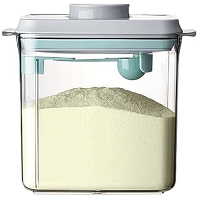 Babynahrungsbehälter - 1700ml Lufter Frischhaltedose,Tragbarer Babynahrungsbehälter mit Messlöffel - Für Haushalt Reise Und Auto