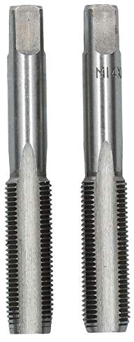 M14 x 1,5 mm Jeu de tarauds métriques, l'acier de tungstène, de conicité et bouchon coupe fil TD006