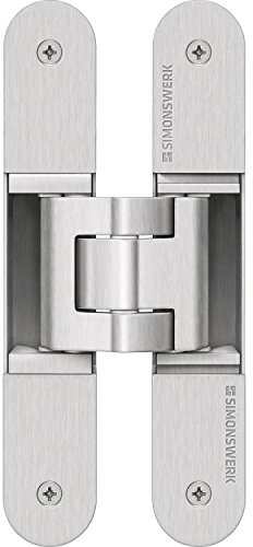 Simonswerk 5 400621 0 12402 Türband TECTUS TE 340 3D FR, verdeckt, silberfärbig beschichtet
