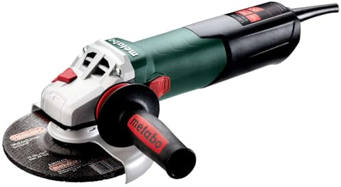 metabo Winkelschleifer W 13-150 Quick, 1350 W Trennschleifer, 150 mm | 10000 U/min, 3.8 Nm Drehmoment, M-Quick-System, VibraTech Handgriff, inkl. Schutzhaube, Stützflansch & Spannmutter