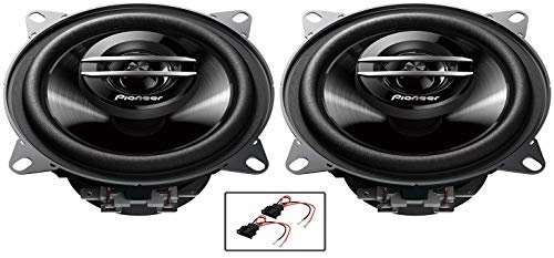 Peugeot 107 Speaker upgrade Front Dash Pioneer car speakers 4 10cm 210W