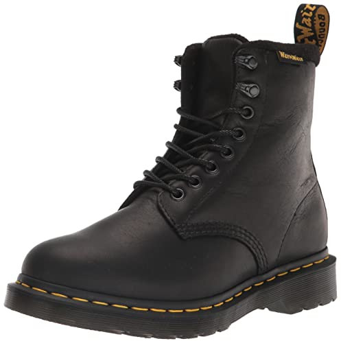 Dr. Martens 1460 Pascal DM27084001, Unisex bovver boots,winter boots, black, 39 EU