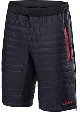 Black Crevice Herren Isolationshose I Ski-Tourenhose Größen I atmungsaktive Herren-Skihose I elastischer Hosenbund I 100% Polyester I wasserdichte Tourenskihose