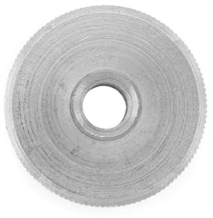 Techtanium Rändelmuttern [niedrige Form] M3 aus Edelstahl A1 (20 Stück) | Versch. Größen & Verpackungseinheiten verfügbar | Ziermuttern | Flachmuttern | DIN 467