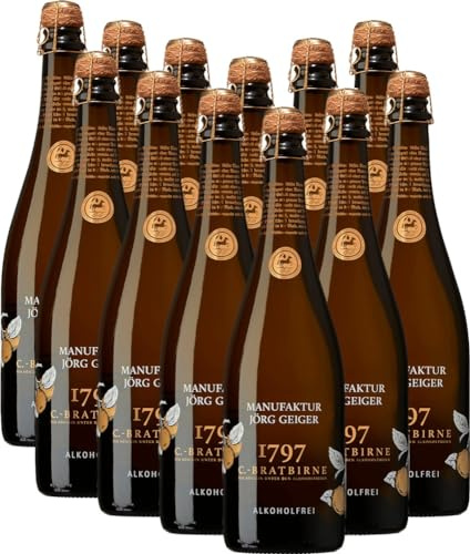 12x Vorteilspaket Champagner-Bratbirne Alkoholfrei - Manufaktur Jörg Geiger