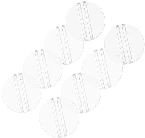 FUNOMOCYA 50stücke Transparenter Visitenkartenhalter-organizer Aus Plastik Kartenhalter Für Visitenkarten Tischkartenhalter Mit Klarem Design Für Schreibtisch Visitenkartenständer Zum Ordnen