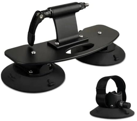 ATATKRT Portabici for tetto auto, portabici in lega di alluminio a sgancio rapido con ventose for vari veicoli, adatto for mountain bike e bici da strada