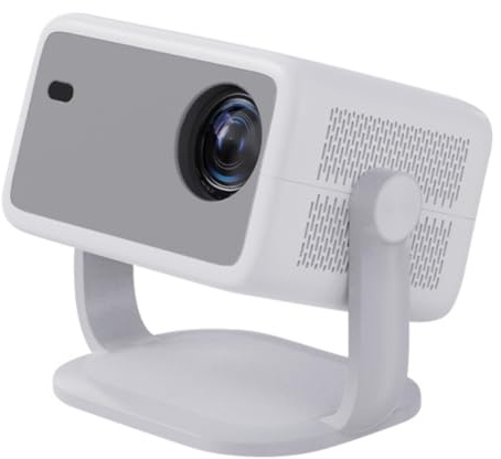 [Netflix Official & Auto Focus/Keystone] Mini Projector Native 1080P 4K Supported, 300ANSI,WiFi 6, Bluetooth 5.2, Smart Projector for Home Cinema