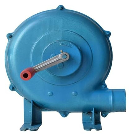 Soplador De Forja De Herrero con Manivela - Ventilador para Barbacoa Y Cocina Al Aire Libre, con Manivela, Encendedor De Fuelle Rápido(80W)