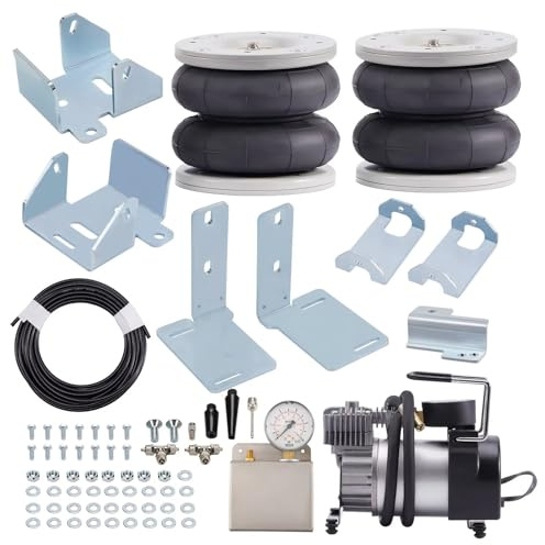 Compatible With For Transit 2001-2022 Air Suspension Spring Air Suspension Bag Kit With Compressor Rear Air Suspension Spring Bags Kit Air Spring Bags